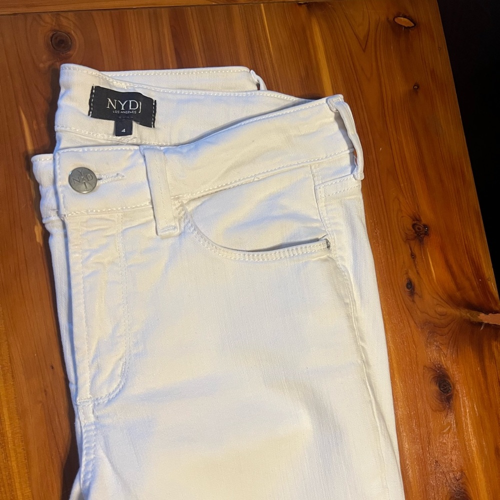 NYDJ Women's White Jeans